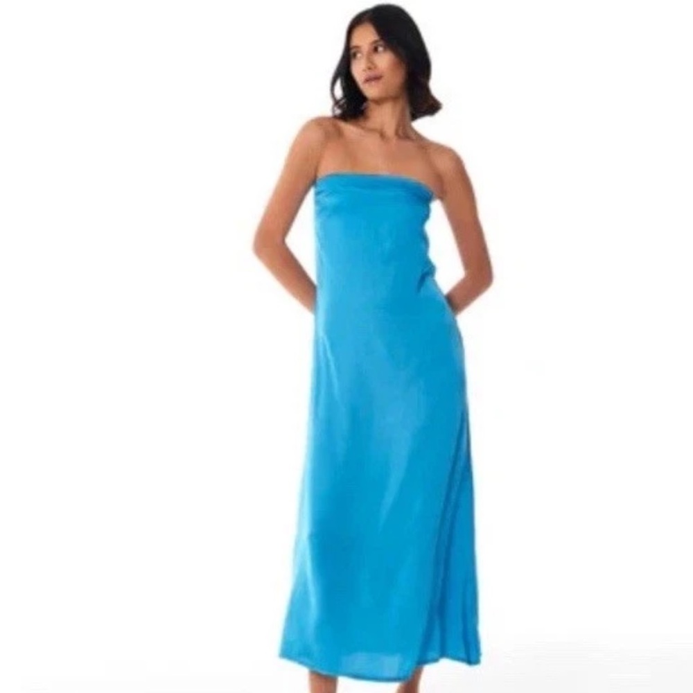 YFB young fabulous broke Reign Dress in Malibu small